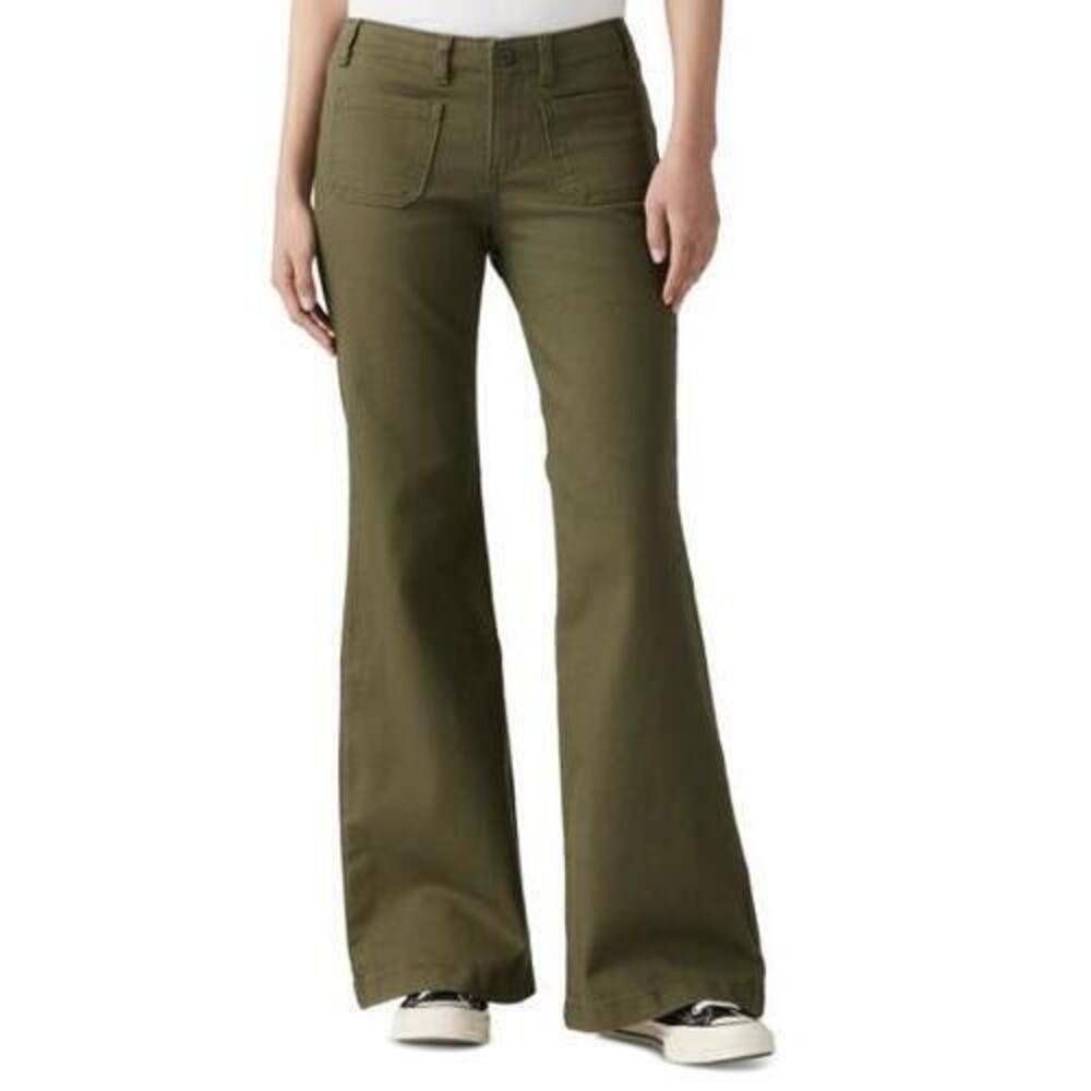 Levis Womens Superlow Flare-Leg Jea